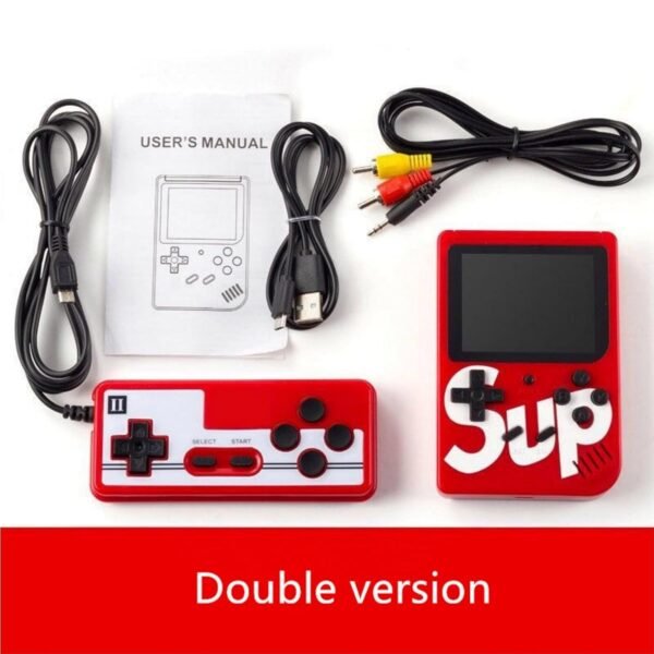 SUP 400 in 1 Retro Game Box Console Handheld with 1-Remote Game PAD Box with TV Output